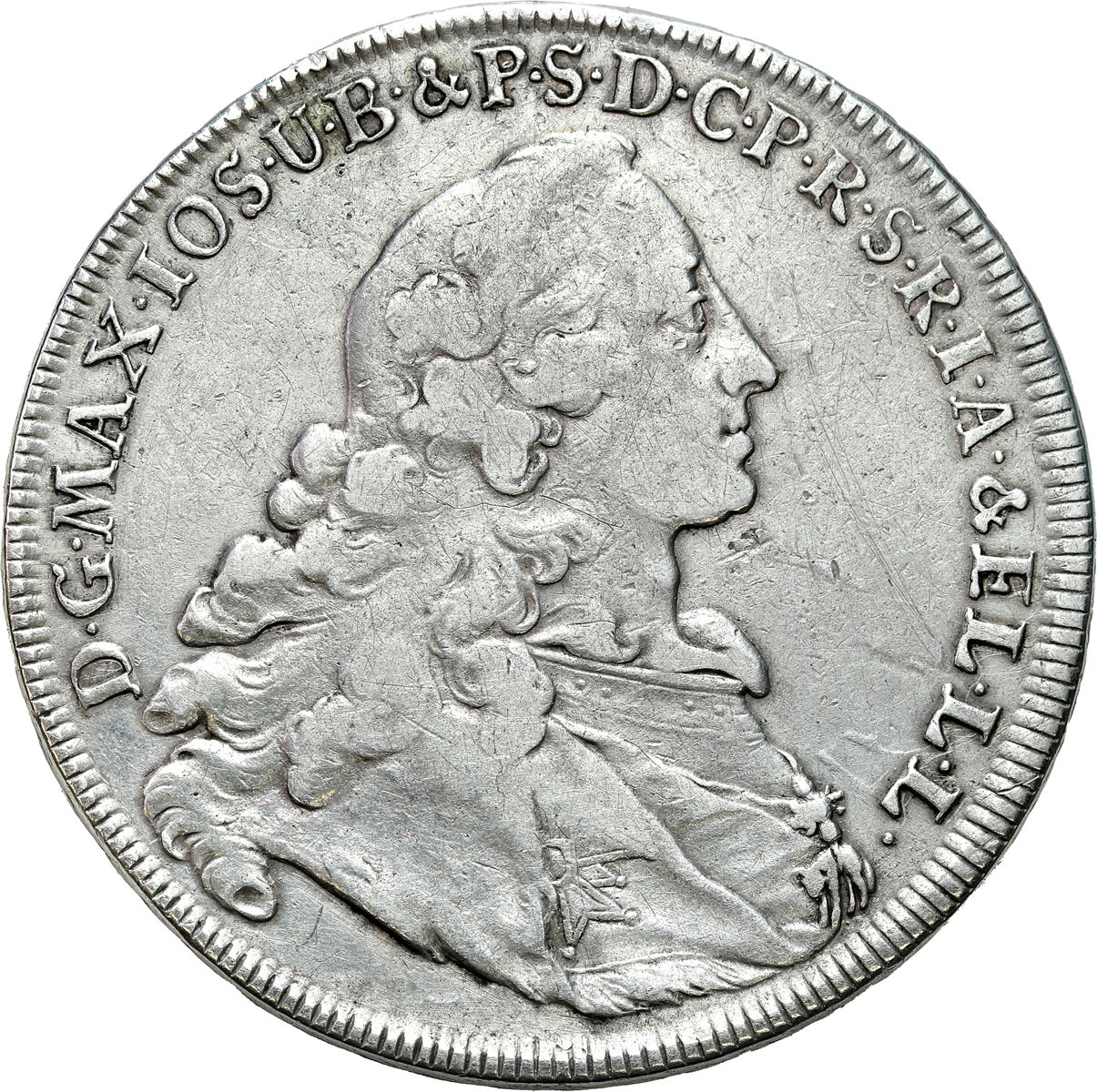 Niemcy, Bawaria - Maksymilian III Józef (1745-1777). Talar 1756, Monachium